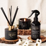 Zestaw dyfuzor zapachowy + mgiełka Drzewo różane/ mięta + świeca drzewo różane/mięta
